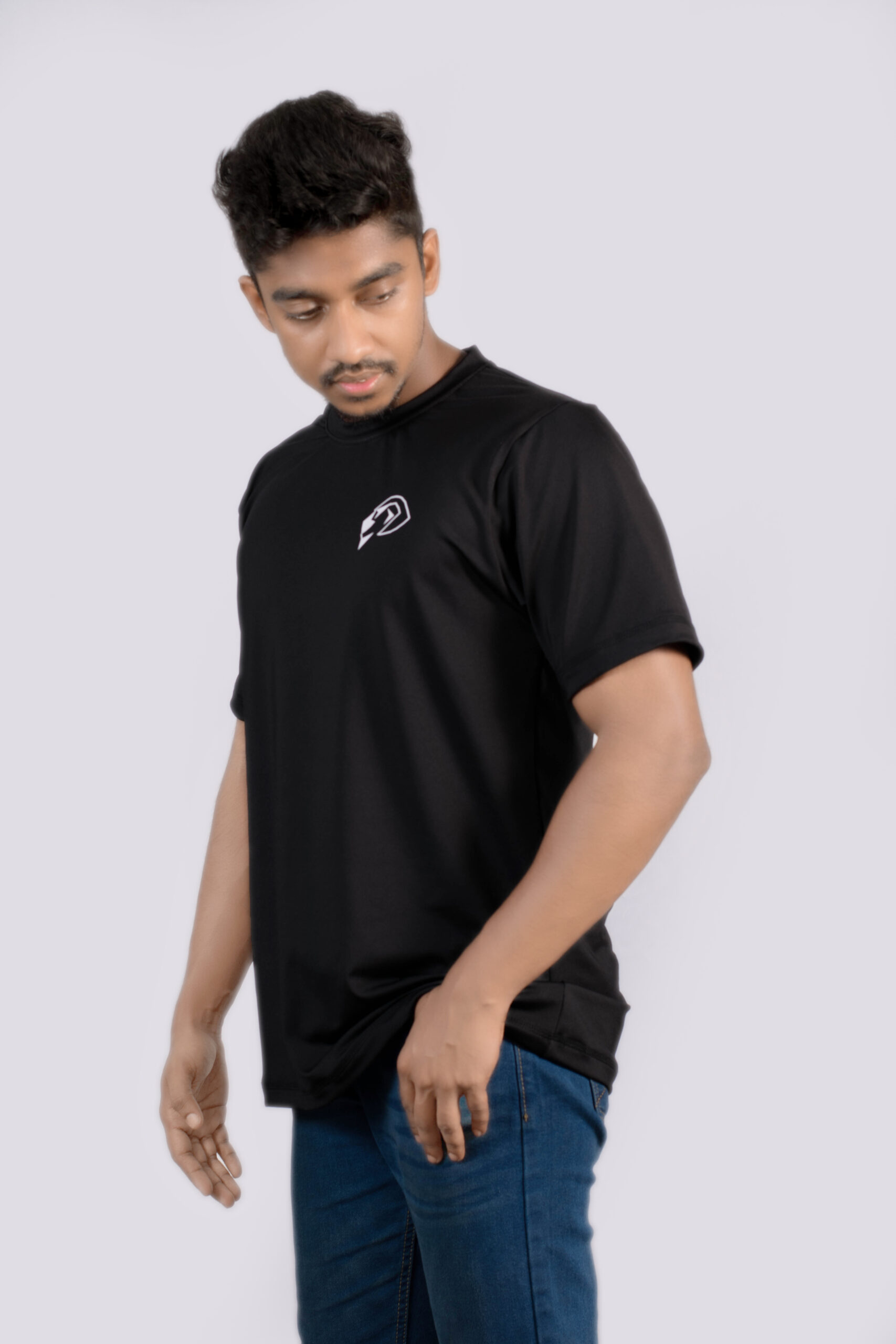 Classic Black Cotton T-Shirt