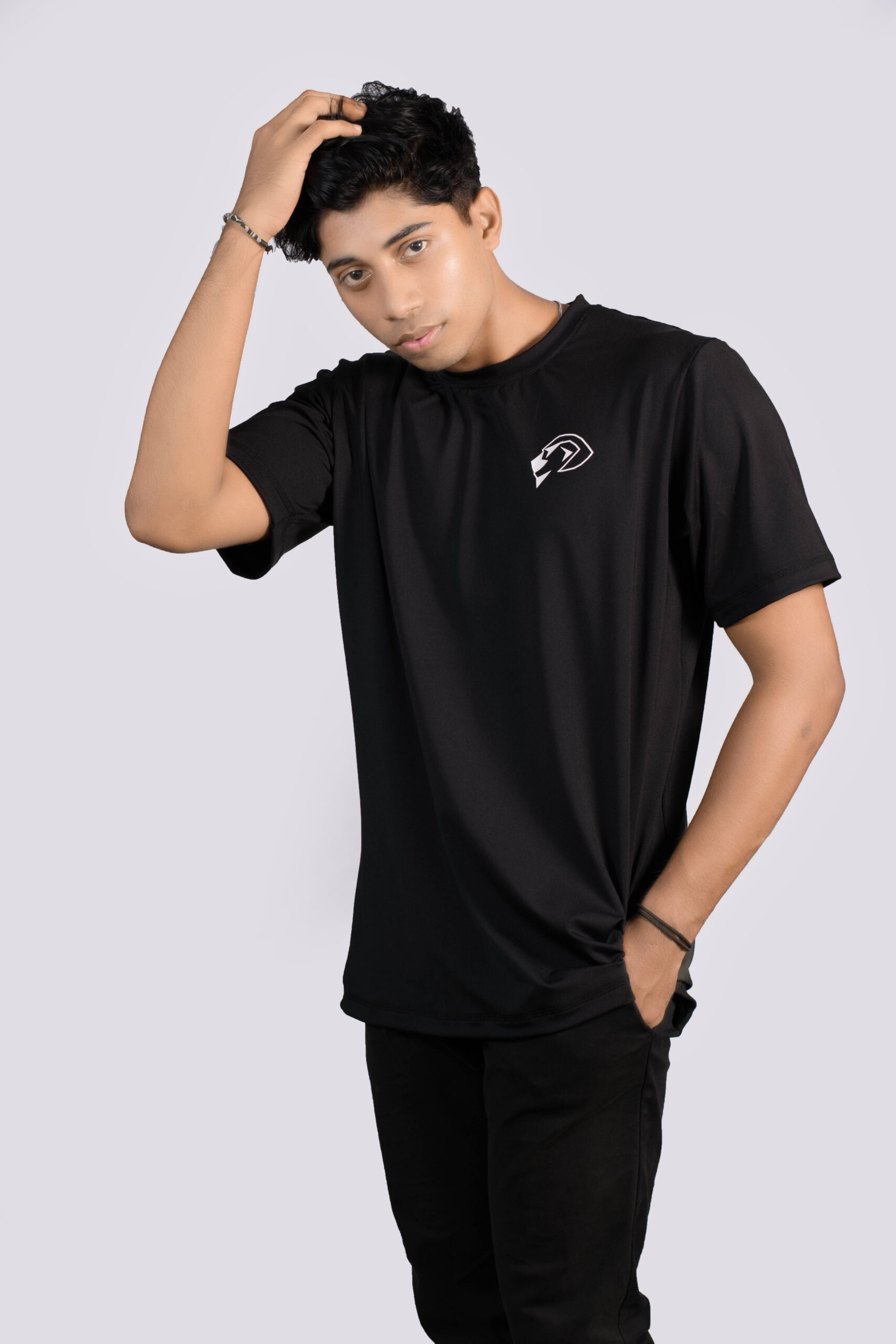 Classic Black Cotton T-Shirt